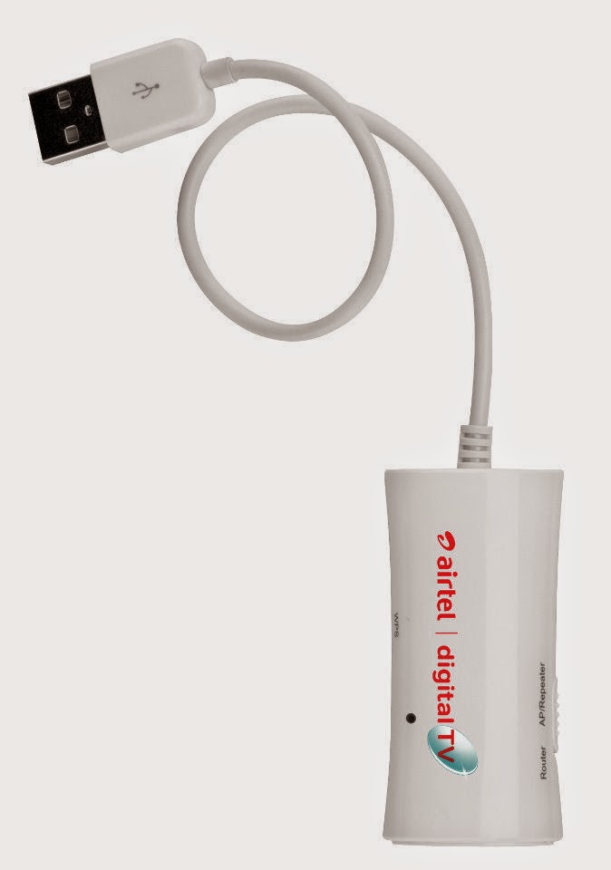 how to connect airtel dongle